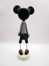 Wacky character LOVE mouse with hearts and a flower Valentines?