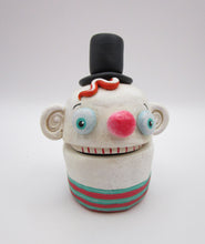 Wacky character man trinket box style