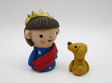 4th of July TINY set of two liberty girl and her pup