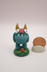 Mini Monster folk art cute!