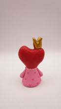 Valentine folk art little queen of hearts