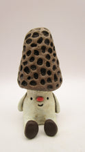 Wacky character woodland MOREL mushroom man