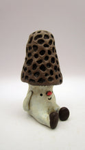 Wacky character woodland MOREL mushroom man