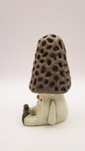 Wacky character woodland MOREL mushroom man