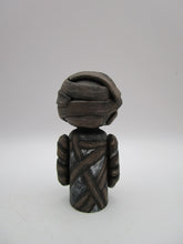 Halloween small mummy man wood body