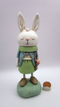 Spring folk art BUNNY "finders keepers" series