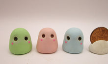 Easter mini pastel GHOSTS set of three