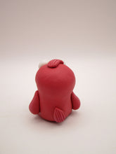 Valentine small adorable raspberry pink monster