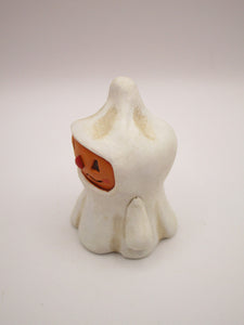 Halloween little pumpkin ghost just 2.25 inches tall