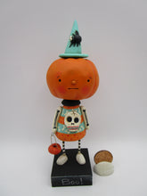 Halloween folk art ADORABLE pumpkin man