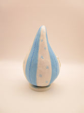 Christmas folk art snowman head that rattles when shaken!