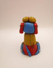 Monster Robot dog in retro colors