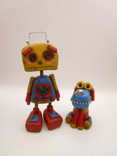 Monster Robot dog in retro colors