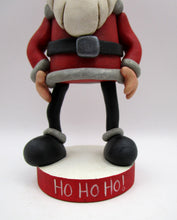Christmas Santa Claus - one of a kind, signed "rubber hose" style