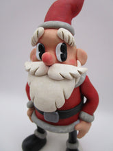 Christmas Santa Claus - one of a kind, signed "rubber hose" style