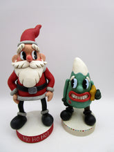 Christmas Santa Claus - one of a kind, signed "rubber hose" style