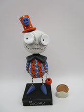 Halloween folk art Skelly Skeleton man