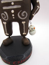 Creepy Christmas Gingerbread skelly man