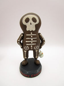 Creepy Christmas Gingerbread skelly man