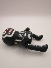 Halloween folk art articulated spooky skeleton character