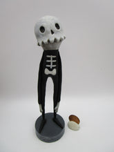 Halloween folk art skinny Skelly Skeleton