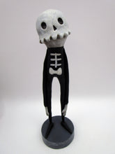 Halloween folk art skinny Skelly Skeleton
