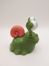 Spring folk art garden snail