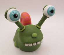 Spring folk art garden snail