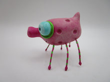 Little bug spring folk art PINK with snoot