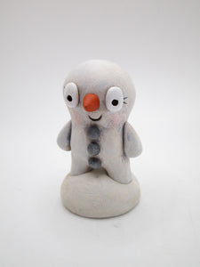 Little snowman ever so cute Christmas folk art