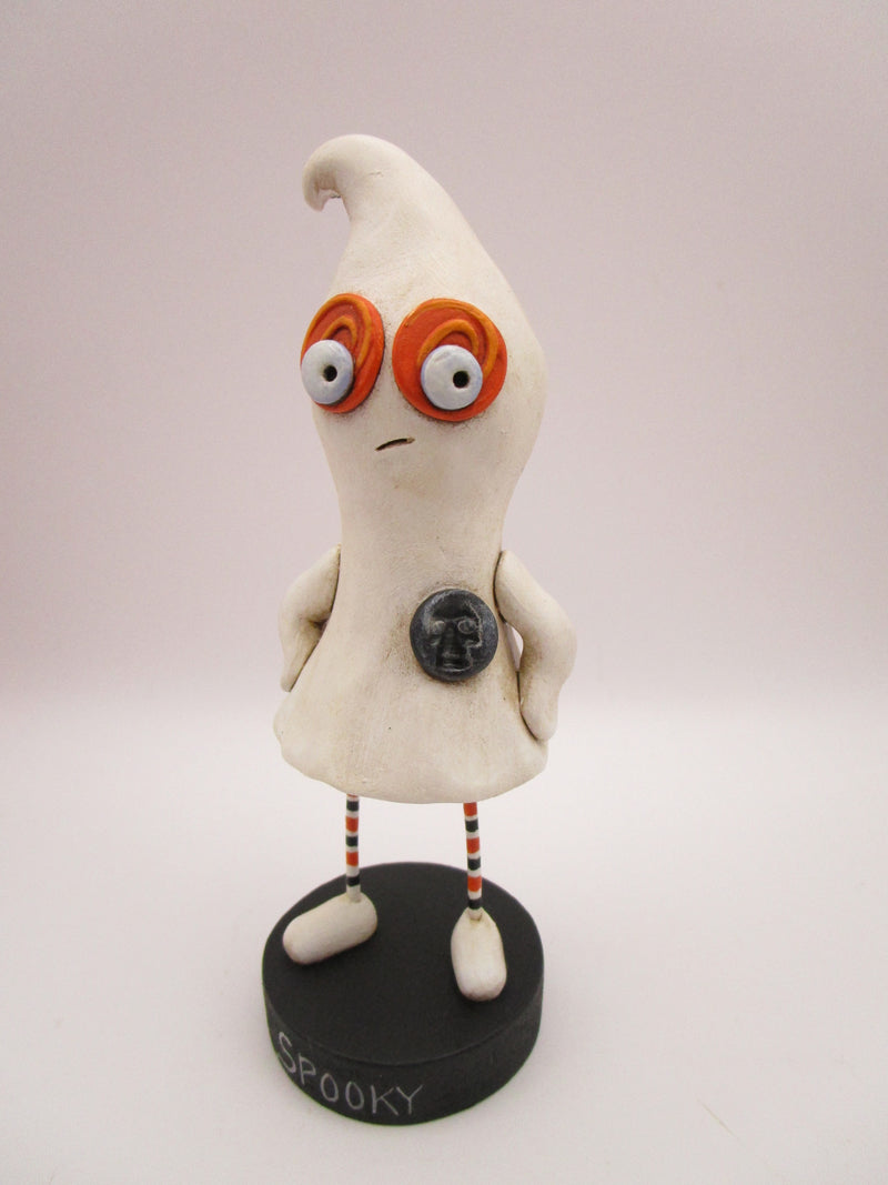 Halloween folk art sassy ghost