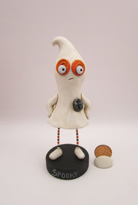 Halloween folk art sassy ghost