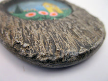 Spring scene painting textured "frame" for wall