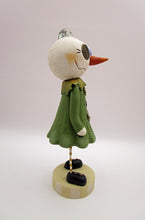 Christmas folk art steampunk style snow girl