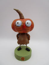 Halloween folk art cute pumpkin character