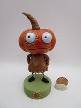 Halloween folk art cute pumpkin character