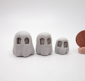 Halloween set of three MINI ghosts