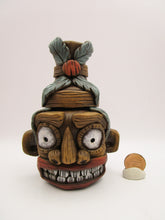 TIKI MAN glass JAR - misc