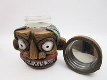 TIKI MAN glass JAR - misc