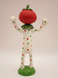 Garden TOMATO character petite - summer folk art