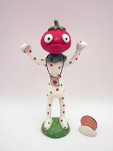 Garden TOMATO character petite - summer folk art