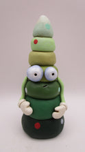 Christmas folk art wacky character CHRISTMAS TREE