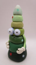 Christmas folk art wacky character CHRISTMAS TREE