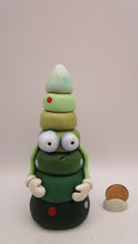 Christmas folk art wacky character CHRISTMAS TREE