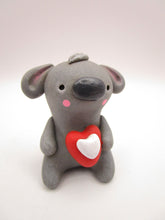 Valentine little koala style bear with heart