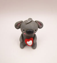 Valentine little koala style bear with heart