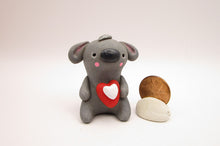 Valentine little koala style bear with heart