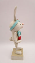 Valentine folk art bunny