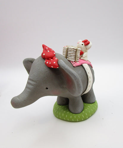 Valentines Elephant with mini mouse Valentine delivery love