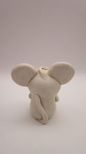 Valentine folk art little mouse with love letter